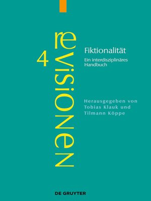 cover image of Fiktionalität
